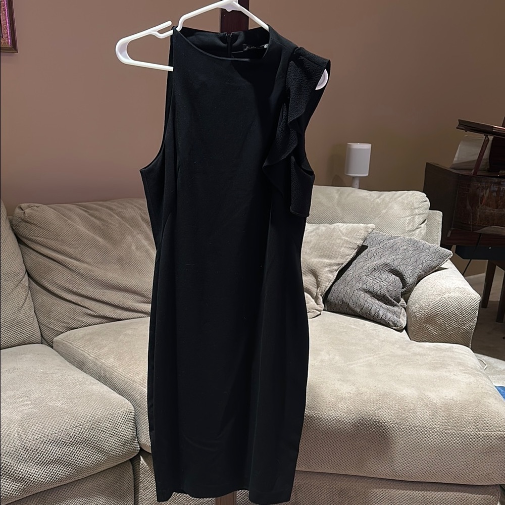 Elegant Black Sleeveless Dress